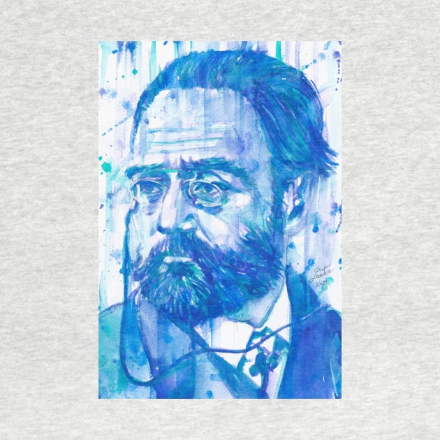 EMILE ZOLA - watercolor portrait .1 by lautir